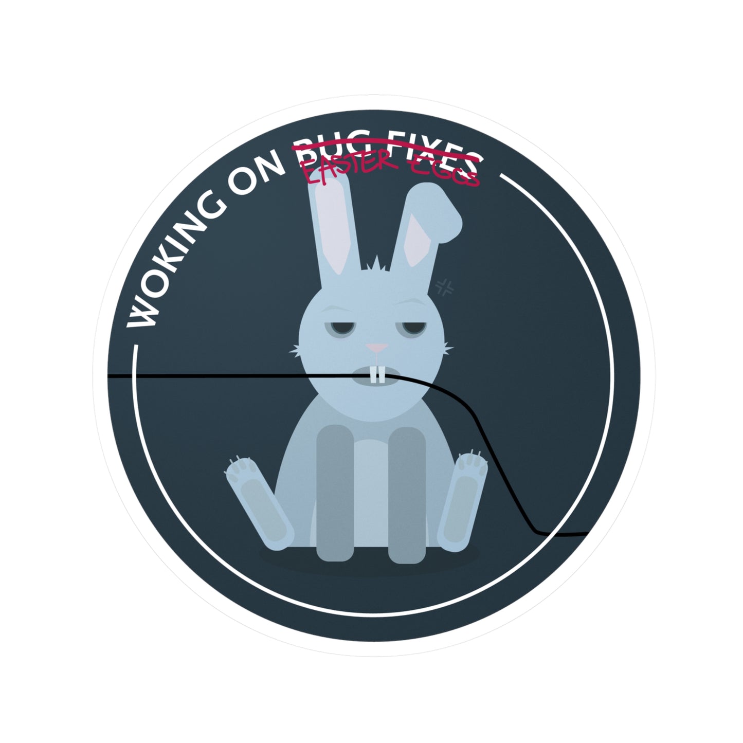 Working on Easte Eggs | Vinyl Kiss-Cut Stickers