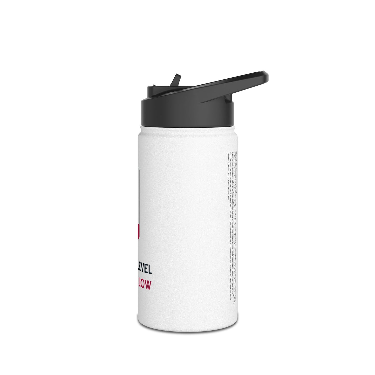 Energy Level Critical low | Wasserflasche