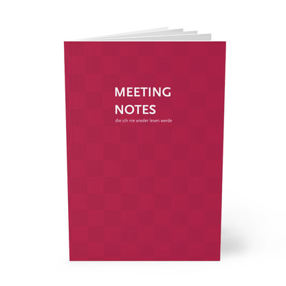 Meeting Notes | Softcover Notebook, A5