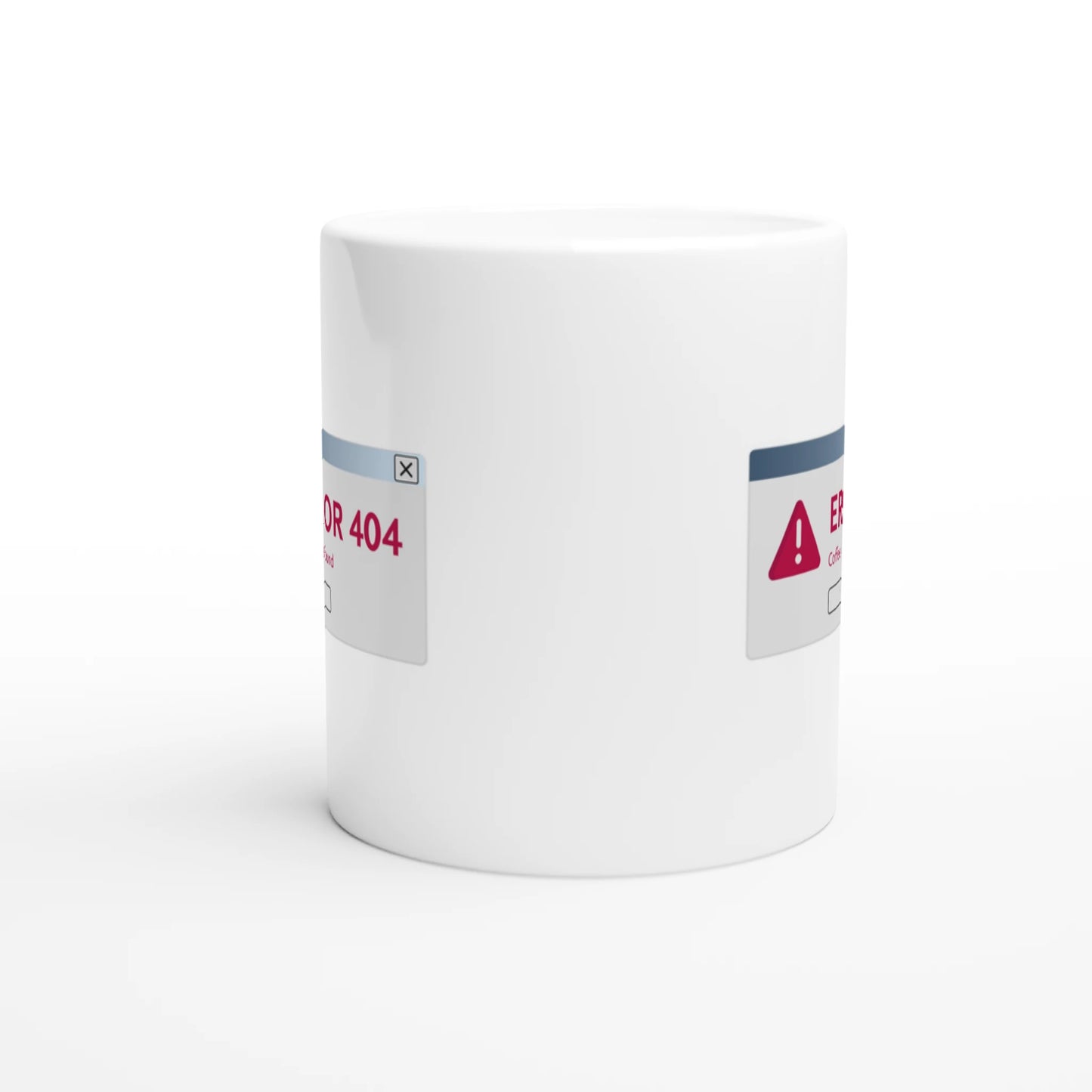 Tasse "Error 404 - Coffee not found"